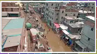 নারায়ণগঞ্জ ফতুল্লার বিসিক এলাকায় গ্যাস লাইনে ভয়াবহ অগ্নিকান্ড।